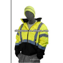 Chaqueta de seguridad reflectante de alta visibilidad